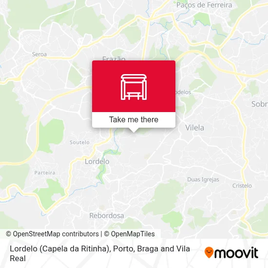 Lordelo (Capela da Ritinha) map