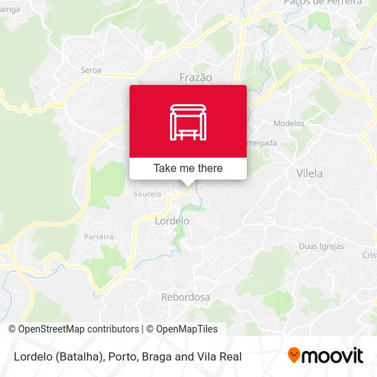 Lordelo (Batalha) map