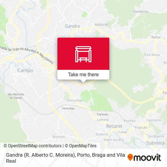 Gandra (R. Alberto C. Moreira) map