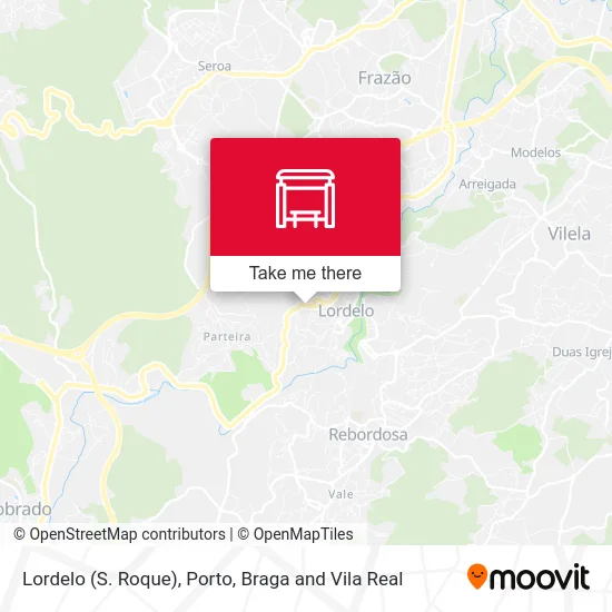 Lordelo (S. Roque) map