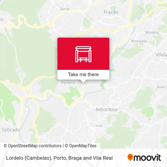 Lordelo (Cambelas) map