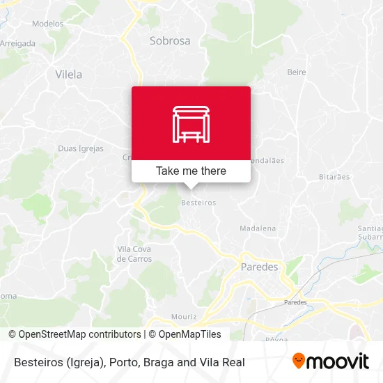 Besteiros (Igreja) map