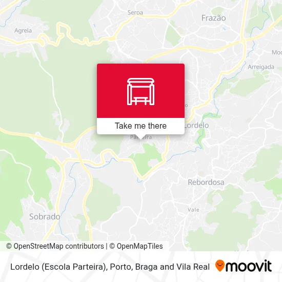 Lordelo (Escola Parteira) map