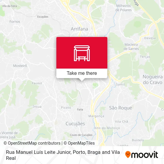 Rua Manuel Luís Leite Junior map
