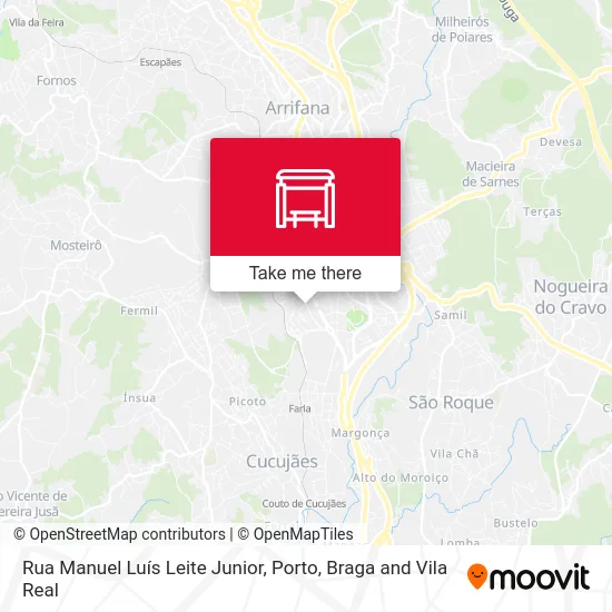 Rua Manuel Luís Leite Junior map