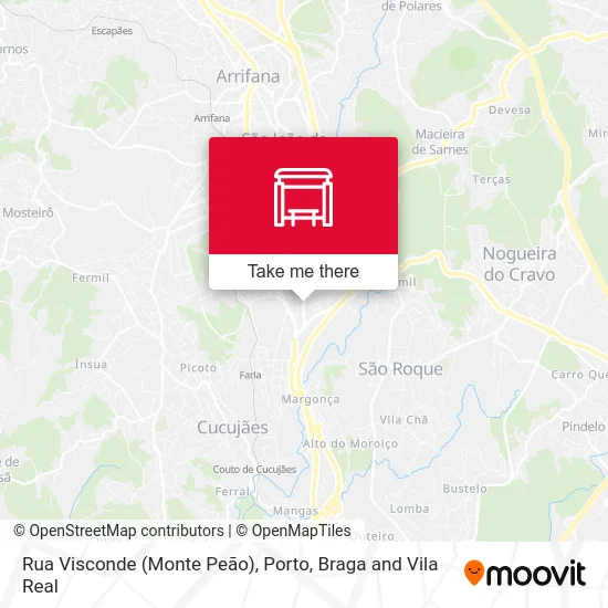 Rua Visconde (Monte Peão) map