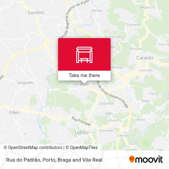 Rua do Padrão map