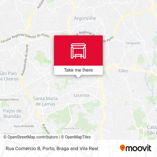 Rua Comércio B map