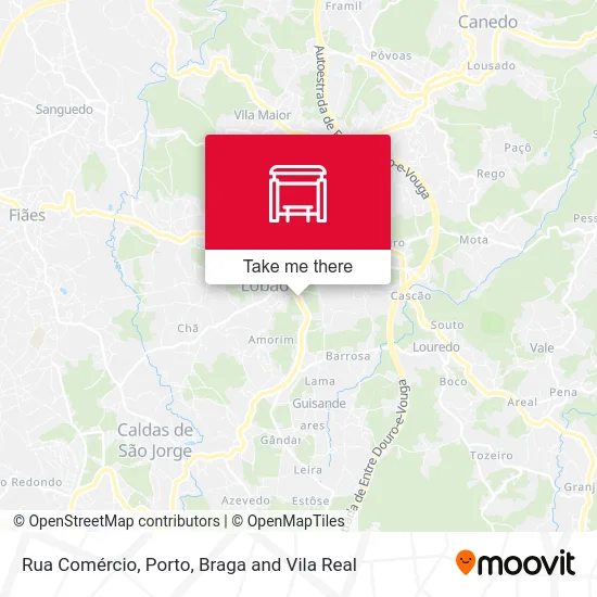Rua Comércio map