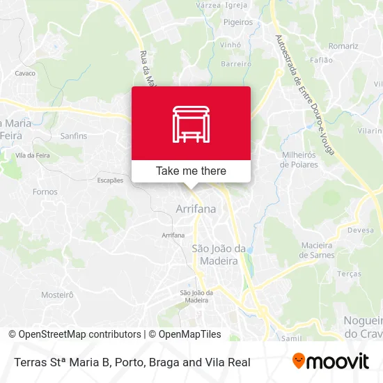 Terras Stª Maria B map