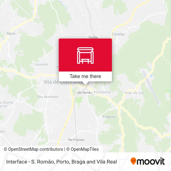 Interface - S. Romão map