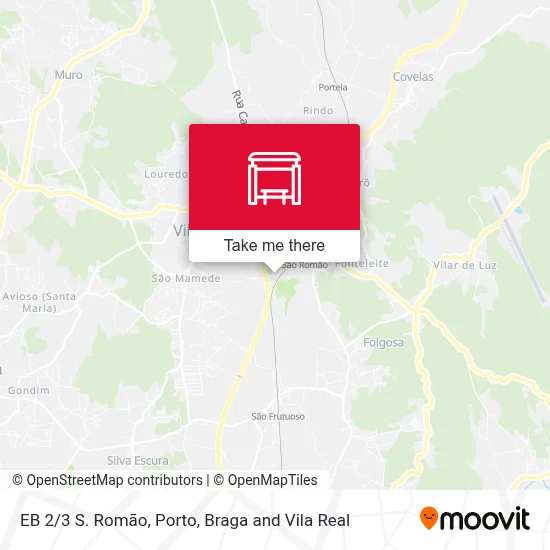 EB 2/3 S. Romão map