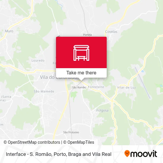 Interface - S. Romão map