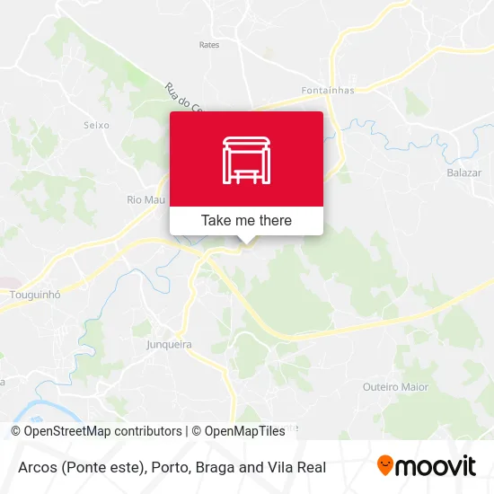 Arcos (Ponte este) map