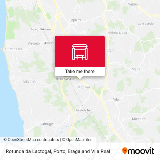 Rotunda da Lactogal map