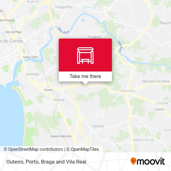Outeiro map