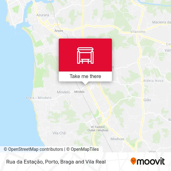 Rua da Estação map