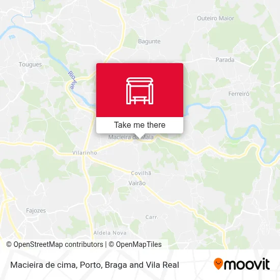 Macieira de cima map