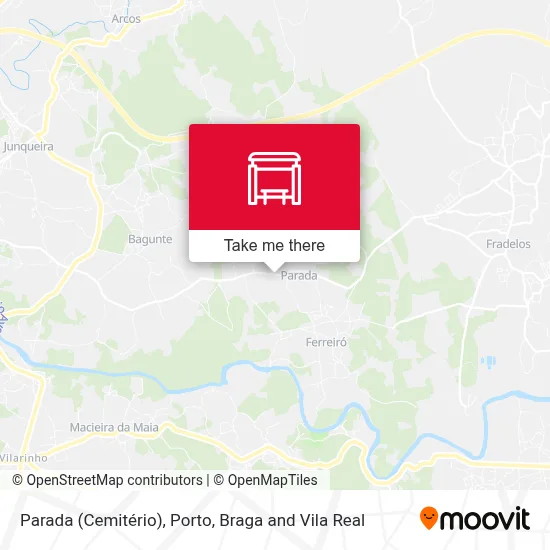 Parada (Cemitério) map