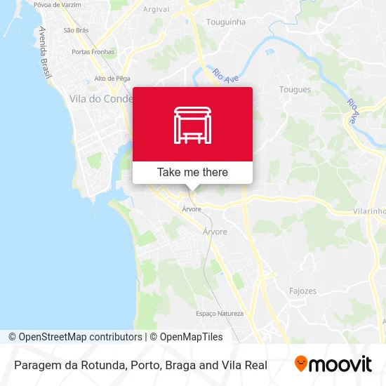 Paragem da Rotunda map