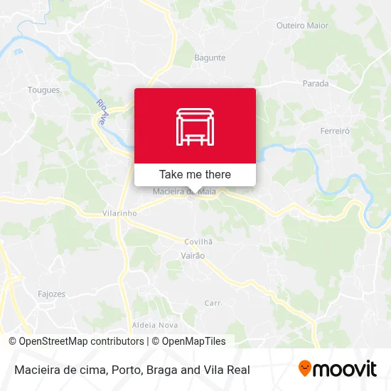 Macieira de cima map