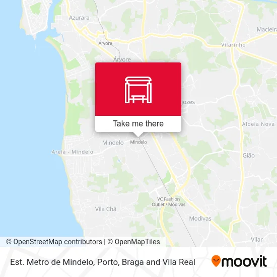 Est. Metro de Mindelo map