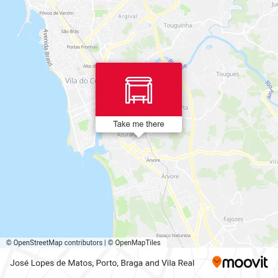 José Lopes de Matos map