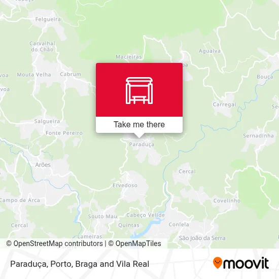 Paraduça map