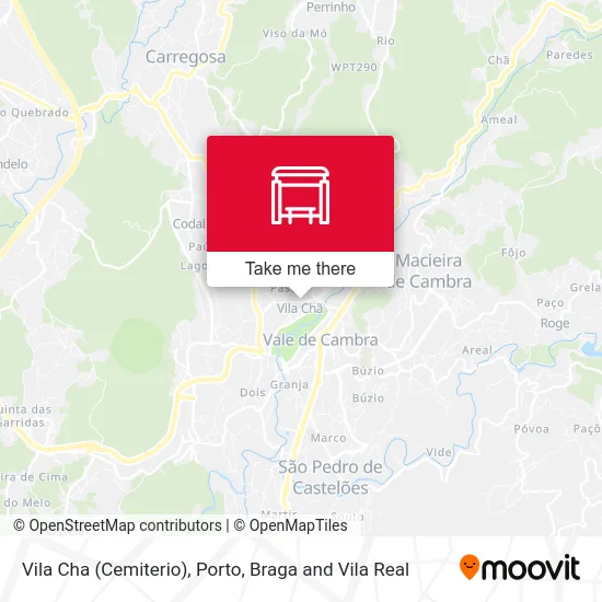 Vila Cha (Cemiterio) map