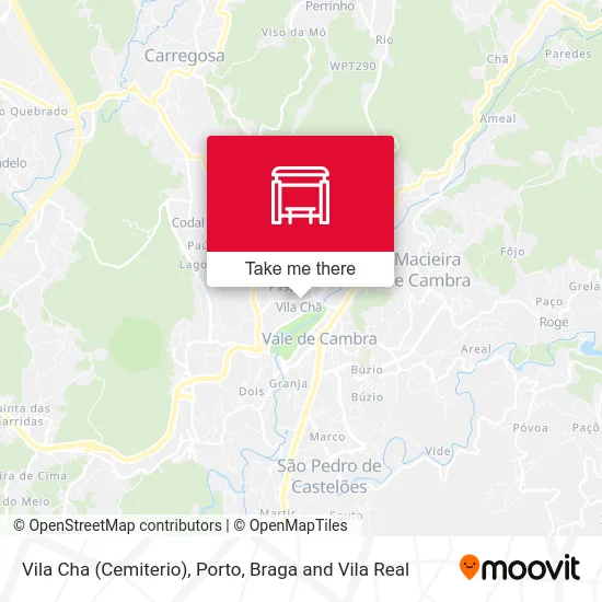 Vila Cha (Cemiterio) map