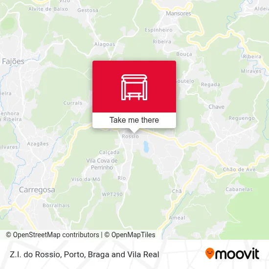 Z.I. do Rossio map