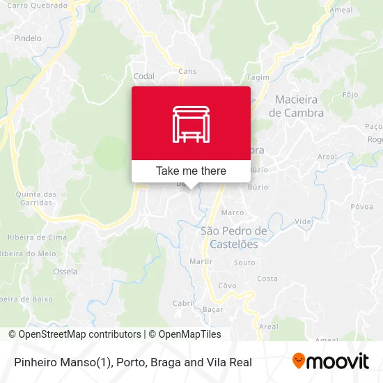 Pinheiro Manso(1) map