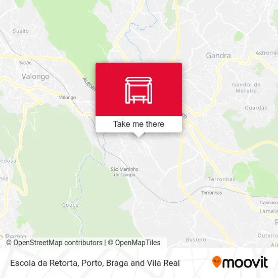 Escola da Retorta map