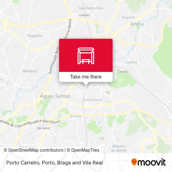 Porto Carreiro map