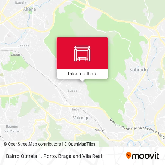 Bairro Outrela 1 map