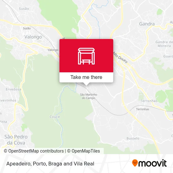 Apeadeiro map