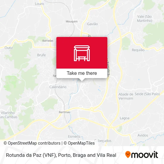 Rotunda da Paz (VNF) map