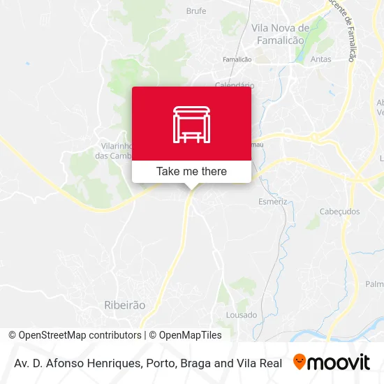 Av. D. Afonso Henriques map