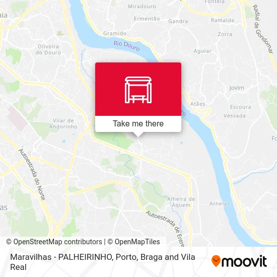 Maravilhas - PALHEIRINHO map