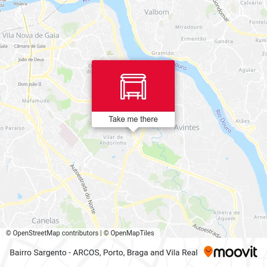 Bairro Sargento - ARCOS map