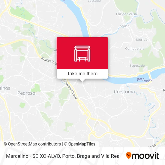 Marcelino - SEIXO-ALVO map