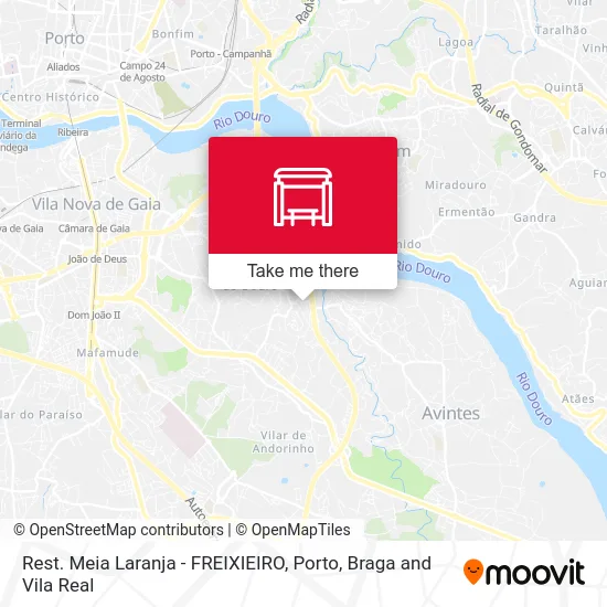 Rest. Meia Laranja - FREIXIEIRO map