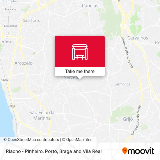 Riacho - Pinheiro map