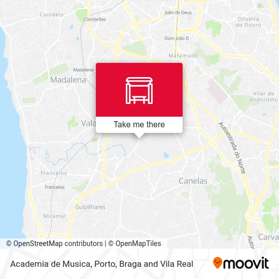 Academia de Musica map