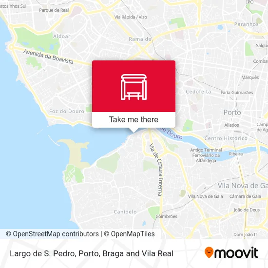 Largo de S. Pedro map