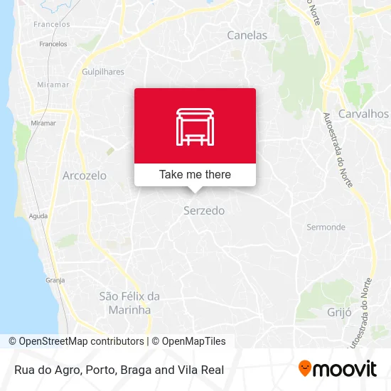 Rua do Agro mapa