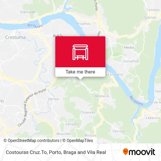 Costouras Cruz.To map