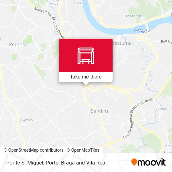 Ponte S. Miguel map