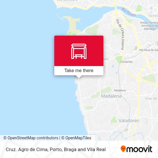 Cruz. Agro de Cima map