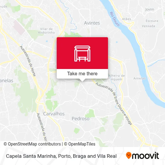 Capela Santa Marinha map